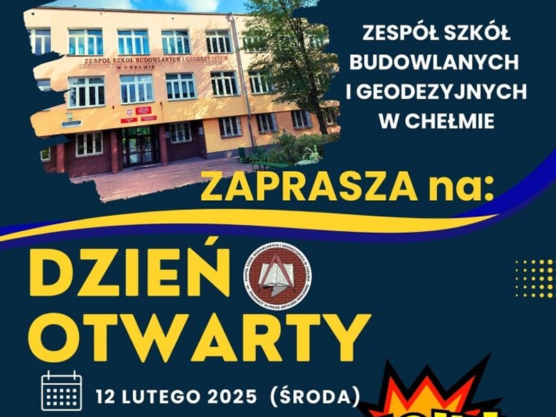 Dni otwarte ZSBiG - 12 lutego 2025